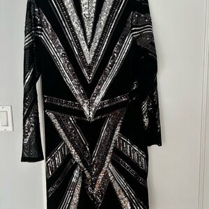 Express Sequin mini dress‼️‼️